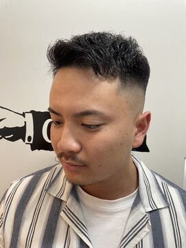 ヒロギンザバーバーショップ 新宿店(HIRO GINZA BARBER SHOP) フェードスタイル(理容室/メンズ/barber shop新宿店)