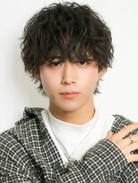 ブリーチ 松本店(BLEACHi)&nbsp;【BLEACHi】波巻きスパイラルマッツシュウルフメンズパーマ