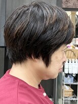 ヘアークリアー 春日部 大人可愛いミセス前下がりショートスタイル/春日部/30代40代50代