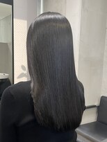 ノーブル(noubl)&nbsp;つや髪ロング　ブルーブラック