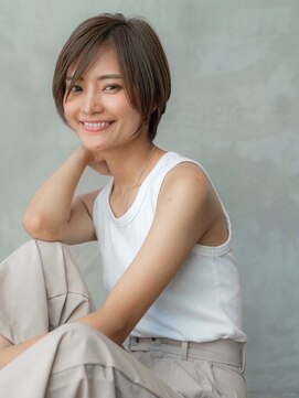 イオ 本厚木(io) 20代30代大人かわいいショート似合わせカットイメチェン