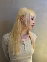 クペウ(cope'u)&nbsp;ウルフ/マチルダポブ/ピンクページュ/インナーグレージュ/梅田