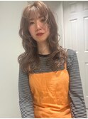 コテ巻きで作るパーマ風ヘアセット