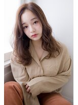 ライリー(riley) riley大人かわいいゆるふわ愛され透明感ベージュカラー