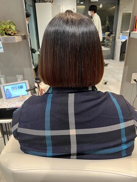 ステラバイケンジ(STELLA by KENJE) 姫カットカールセミディシアーカラー