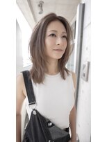 ホロン 池袋(HOLON)&nbsp;池袋HOLON【ハッシュカット/レイヤーカット/ミルクティー】