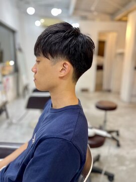 メンズカット バイ ソイクフ(メンズカット by SOY-KUFU) MEN'S HAIR かきあげマッシュヘア