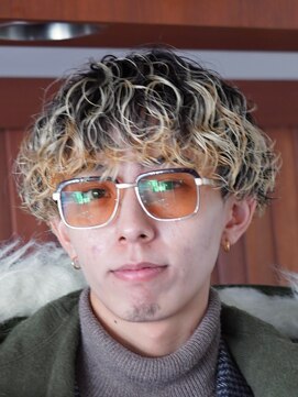 フィフス 神南(fifth) プードルパーマスパイラルパーマメンズマッシュウルフ刈り上げ