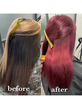 セシルヘアー なんば店(Cecil hair) 黒染めはがし/オーダーメイドカラー