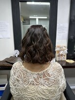 ルミュドゥプレシャス(LEMIEUX de precious)&nbsp;パーティーゆるふわピンアレンジ