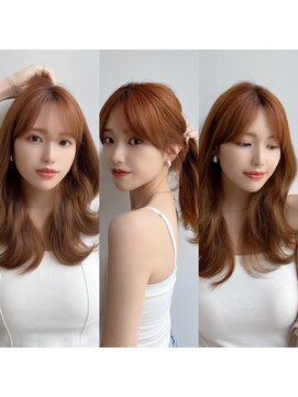 アマトウキョウ アユンチェ(AMA TOKYO×AYUNCHE) 韓国ヘア/韓国スタイル/縮毛矯正/髪質改善/レイヤーカット