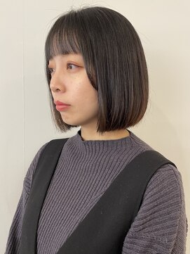アンプフォーヘア 栄 矢場町(amp for hair.) パツっとボブ