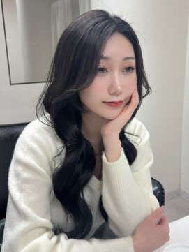 クレム 博多駅店(ChLem) 顔まわりレイヤー 艶カラー 暗髪 韓国風 髪質改善 福岡美容室