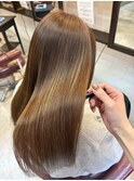 髪質改善ストレート