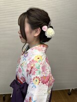 ヘアーアンドセルフサロン アキ(hair&self salon Aki)&nbsp;卒業式の髪型