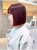 ボブミディアムショートくびれヘア顔周りレイヤー_ba541681