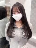 ジーナ 名駅(XENA.) 《LUNA》ハイレイヤー/韓国ヘア/レイヤーカット/ハッシュカット