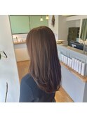 20代30代40代艶感ストレートウォームブラウン透明感ロング