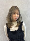 イメチェン/美髪/ブルーブラック/ホワイトブロンド/ブリーチなし