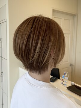 ヘアメイク アリエス 富谷店(HAIR MAKE aries) 【aries富谷店】ナチュラルエアリーショート