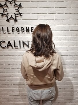 ビューティー エールフォルム 浜松有玉店(BEAUTY YELLFORME) エドル 透け感アッシュ