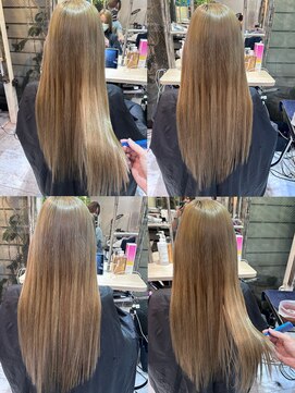 6Dエクステ 板橋店 ベージュブラウンカラー