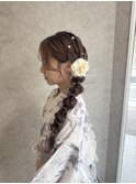 【Rio】☆サイド編み下ろしアレンジ☆天神/今泉