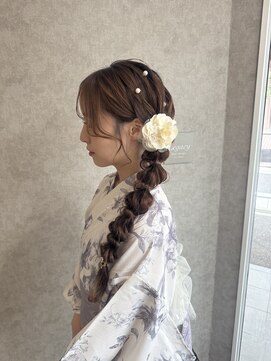 レガシーヘアーデザイン(Legacy hair design) 【Rio】☆サイド編み下ろしアレンジ☆天神/今泉