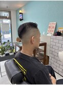 メンズカットフェード