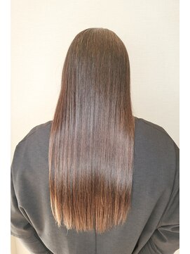 松本平太郎美容室 国立店 20304050代×ロングストレート×イノアカラー