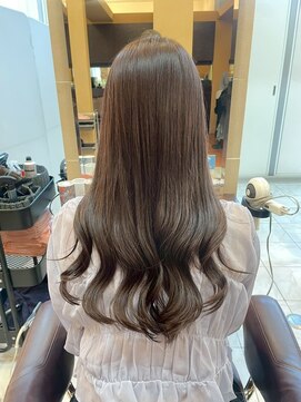 ルページ 千葉(lpage) 髪質改善/顔周りレイヤーカット/グレージュ[千葉/千葉駅]