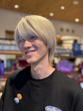 【志免】ホワイトカラー／ホワイトベージュ／ブリーチカラー