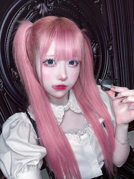 リアイス(Re:ICE) 【ハイトーン】地雷系姫カット桜ピンクカラー