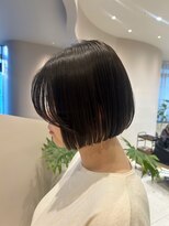 ルカ リノア(Luca lino:a)&nbsp;前下がりBOB＋地毛風透明感カラー