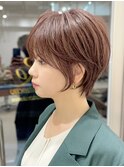 ♪前下がりショートボブハンサムショートカット上手い錦糸町ケア