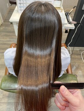ルッカランス 経堂店(Lucca Lance) 【ネオメテオストレート】で憧れの美髪へ