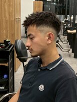 リッチブランドアンドコー(Rich Brand&Co)&nbsp;スパイキーショートザクザクショートアップバングツーブロック