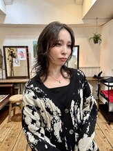 ヨーキィ(Yorki)&nbsp;ミディアムレイヤーパーマ