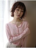 ニュアンスパーマ×くびれボブ