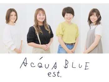 アクアブルー エスト(ACQUA BLUE est.)の写真/《スタッフは全員女性☆》明るく親しみやすいオシャレな女性スタッフで、些細なことでも相談しやすい♪