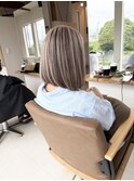 アンブレラカラー×白髪ぼかし