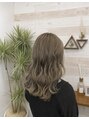 ティエル(TieLu)&nbsp;ブリーチなし透明感艶感柔らかいベージュ系colorおすすめです！