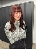 ブリーチなしレッドブラウン＊