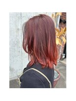 ヘアースペース レガッタ(hair space Regatta)&nbsp;ビビットカラーが可愛い