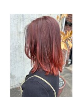 ヘアースペース レガッタ(hair space Regatta) ビビットカラーが可愛い