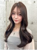 韓国顔周り/ハイレイヤーカット/ワンホンレイヤー/立川