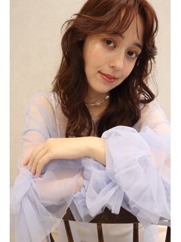 エン(enn)の写真/【梅田/茶屋町】ダメージレスを極めたパーマ技術で毎日のスタイリングも可愛く艶のある柔らかい質感を実現!