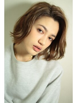 ソイ コンク 下北沢(soi conc) ナチュラルボブ×サンドアッシュ【ELICA　下北沢】亀田匡寿