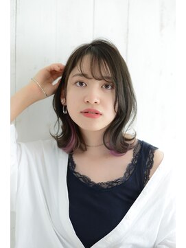 ラボヌール ヘアーウル 春日部西口店(La Bonheur hair heureux) ニュアンス外ハネスタイル#3