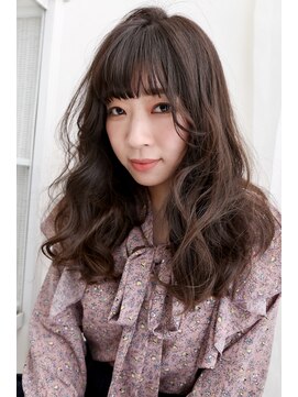 イソラブル(ISOLA-blu) 【大人可愛い】ショコラベージュ×ゆるふわロング